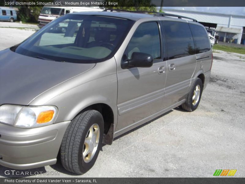 Medium Beige Metallic / Beige 1998 Oldsmobile Silhouette GLS