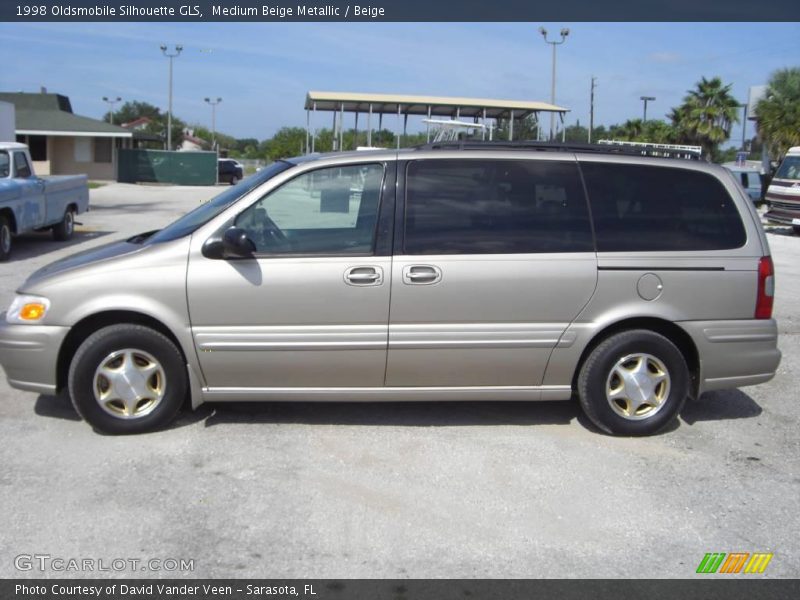 Medium Beige Metallic / Beige 1998 Oldsmobile Silhouette GLS