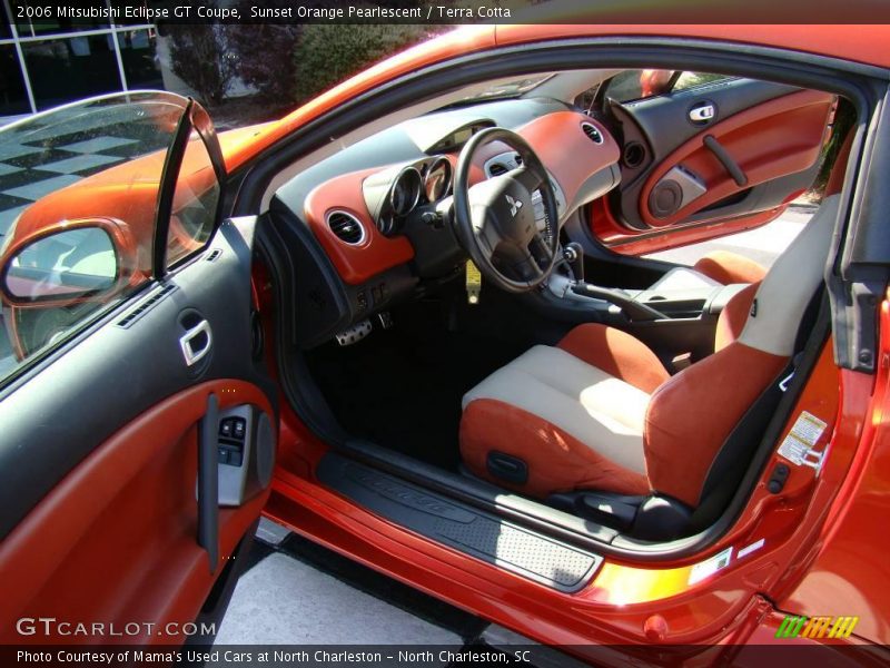 Sunset Orange Pearlescent / Terra Cotta 2006 Mitsubishi Eclipse GT Coupe