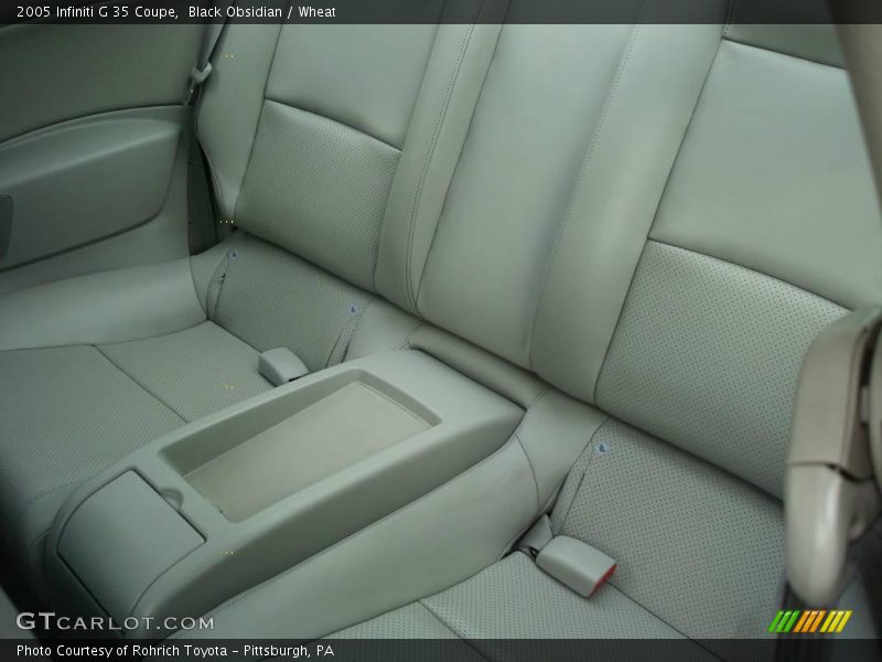 Black Obsidian / Wheat 2005 Infiniti G 35 Coupe
