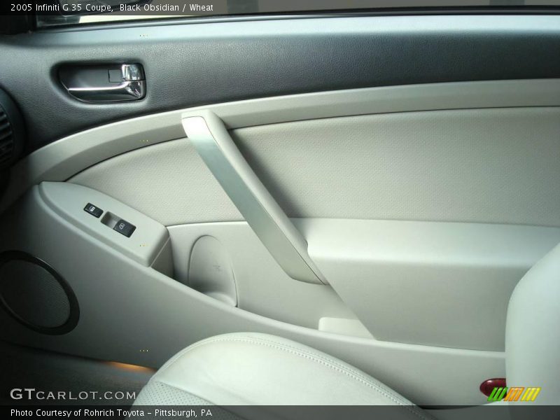 Black Obsidian / Wheat 2005 Infiniti G 35 Coupe