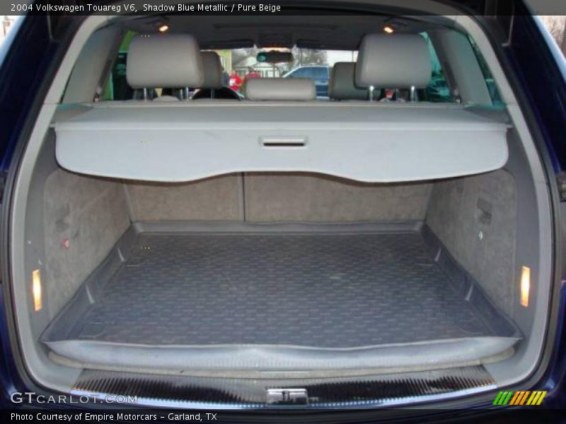 Shadow Blue Metallic / Pure Beige 2004 Volkswagen Touareg V6