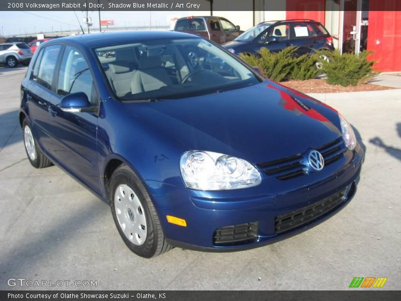 Shadow Blue Metallic / Art Grey 2008 Volkswagen Rabbit 4 Door