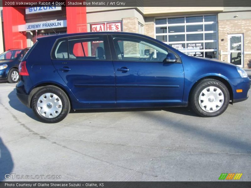 Shadow Blue Metallic / Art Grey 2008 Volkswagen Rabbit 4 Door