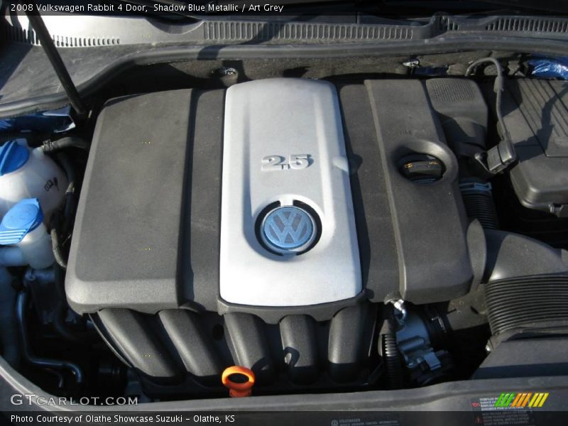 Shadow Blue Metallic / Art Grey 2008 Volkswagen Rabbit 4 Door