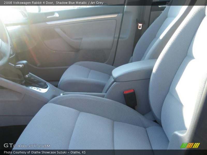 Shadow Blue Metallic / Art Grey 2008 Volkswagen Rabbit 4 Door