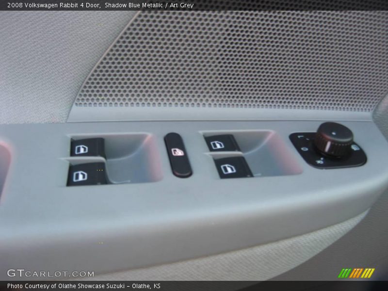 Shadow Blue Metallic / Art Grey 2008 Volkswagen Rabbit 4 Door