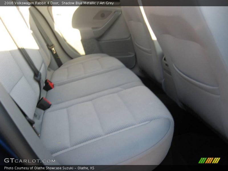 Shadow Blue Metallic / Art Grey 2008 Volkswagen Rabbit 4 Door