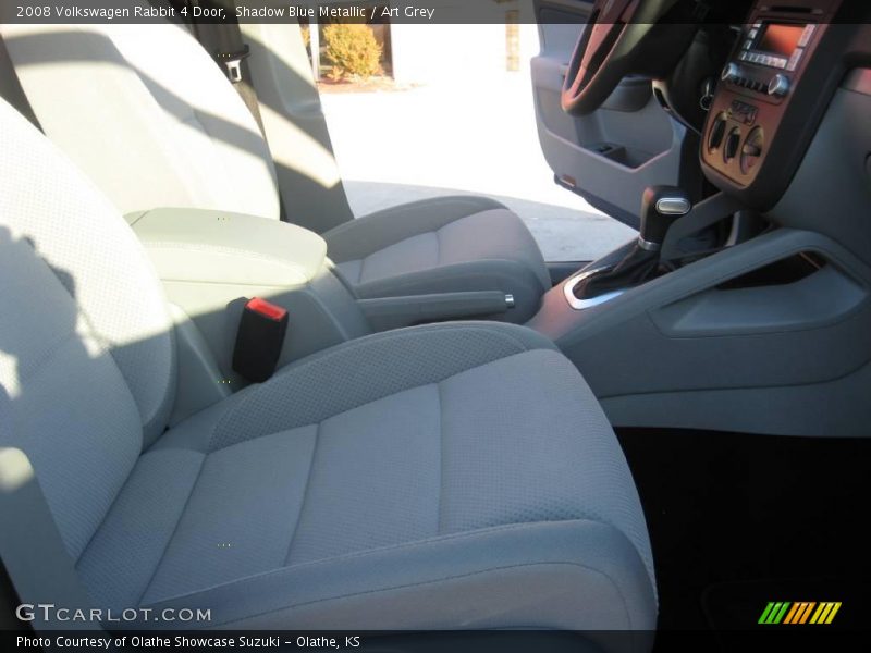 Shadow Blue Metallic / Art Grey 2008 Volkswagen Rabbit 4 Door