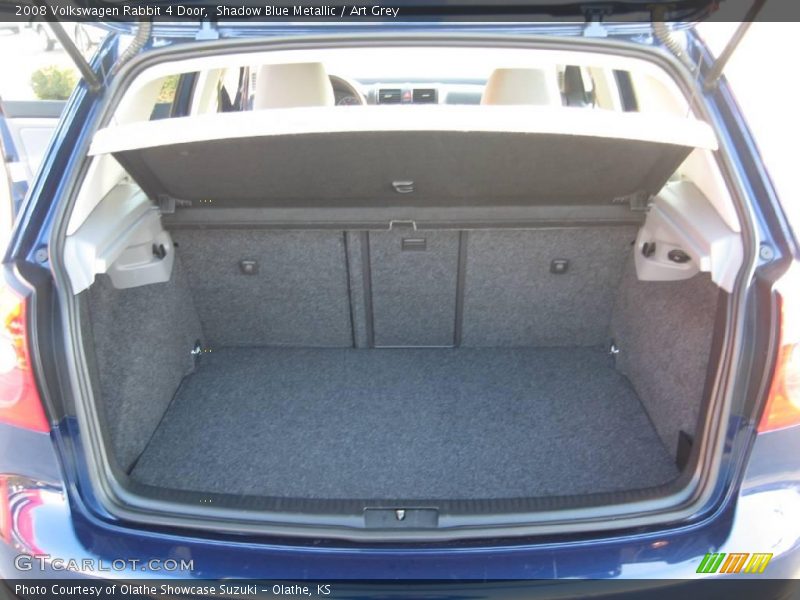 Shadow Blue Metallic / Art Grey 2008 Volkswagen Rabbit 4 Door