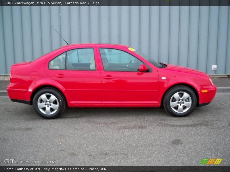 Tornado Red / Beige 2003 Volkswagen Jetta GLS Sedan