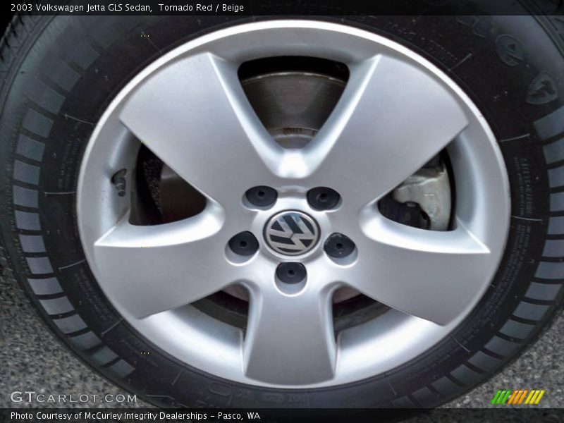 Tornado Red / Beige 2003 Volkswagen Jetta GLS Sedan