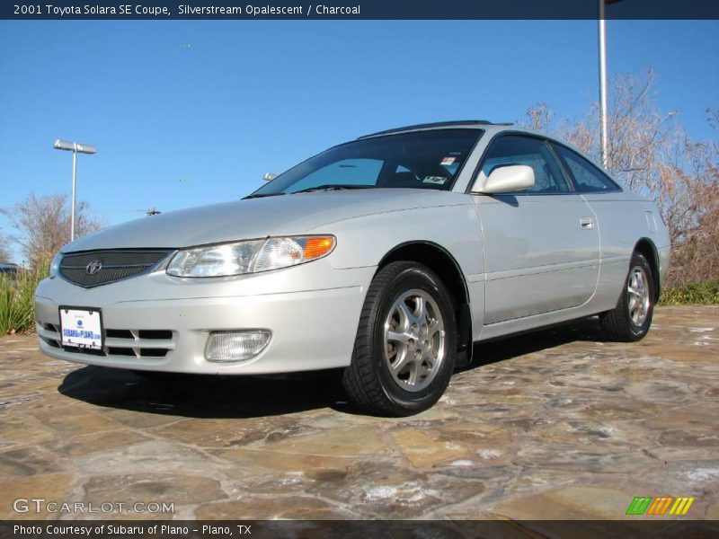 Silverstream Opalescent / Charcoal 2001 Toyota Solara SE Coupe