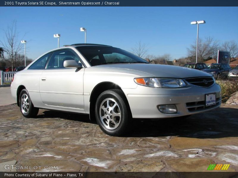 Silverstream Opalescent / Charcoal 2001 Toyota Solara SE Coupe