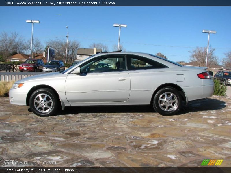 Silverstream Opalescent / Charcoal 2001 Toyota Solara SE Coupe