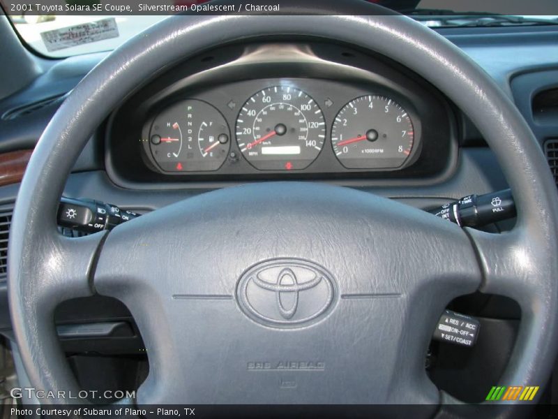 Silverstream Opalescent / Charcoal 2001 Toyota Solara SE Coupe