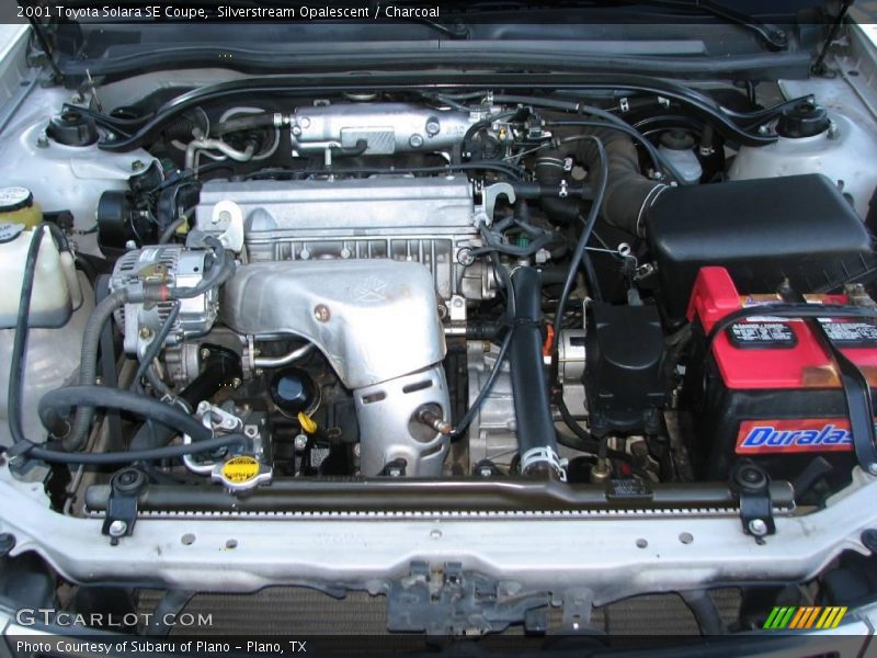 Silverstream Opalescent / Charcoal 2001 Toyota Solara SE Coupe