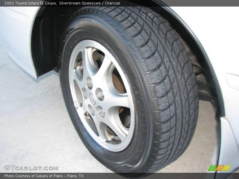Silverstream Opalescent / Charcoal 2001 Toyota Solara SE Coupe
