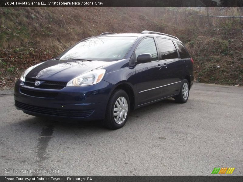 Stratosphere Mica / Stone Gray 2004 Toyota Sienna LE