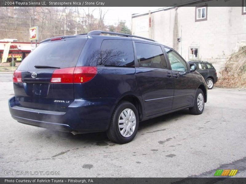 Stratosphere Mica / Stone Gray 2004 Toyota Sienna LE