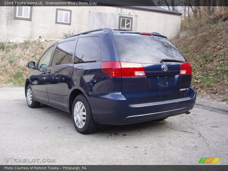 Stratosphere Mica / Stone Gray 2004 Toyota Sienna LE