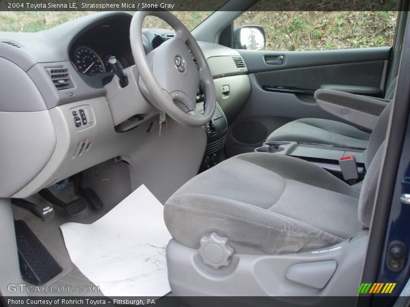 Stratosphere Mica / Stone Gray 2004 Toyota Sienna LE
