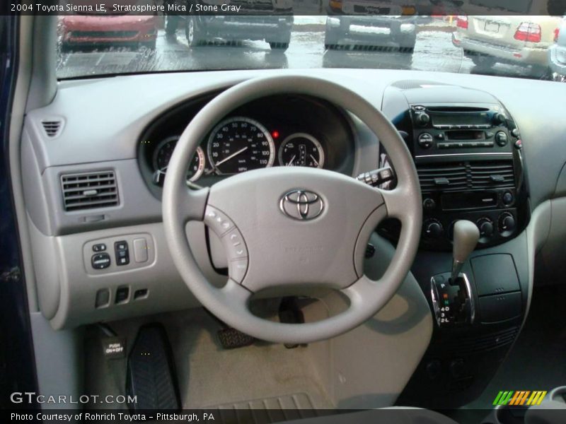 Stratosphere Mica / Stone Gray 2004 Toyota Sienna LE