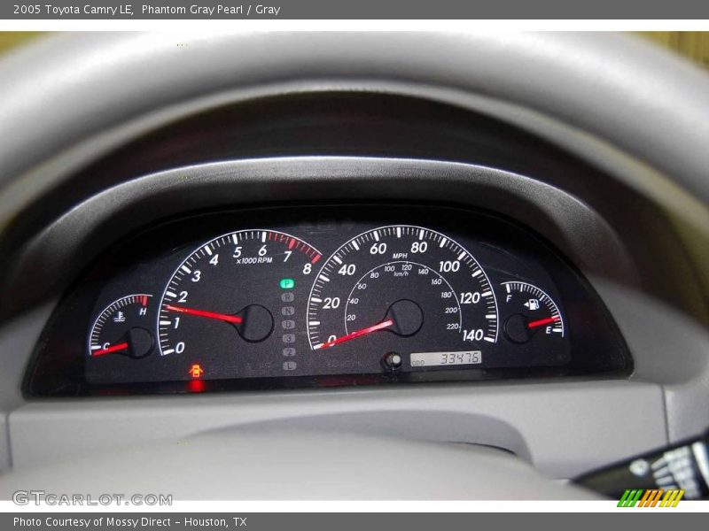 Phantom Gray Pearl / Gray 2005 Toyota Camry LE