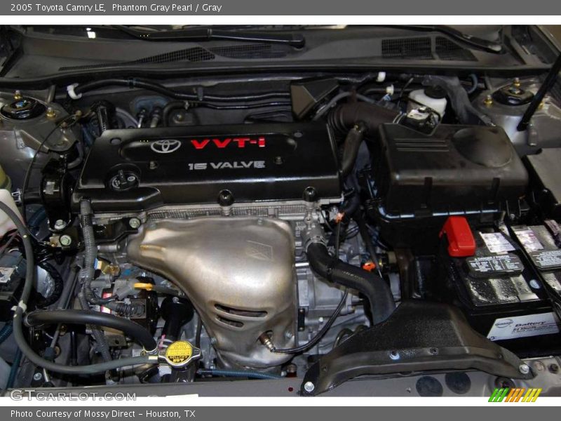 Phantom Gray Pearl / Gray 2005 Toyota Camry LE