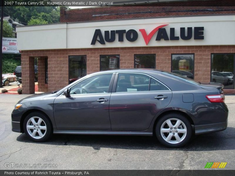 Magnetic Gray Metallic / Dark Charcoal 2007 Toyota Camry SE