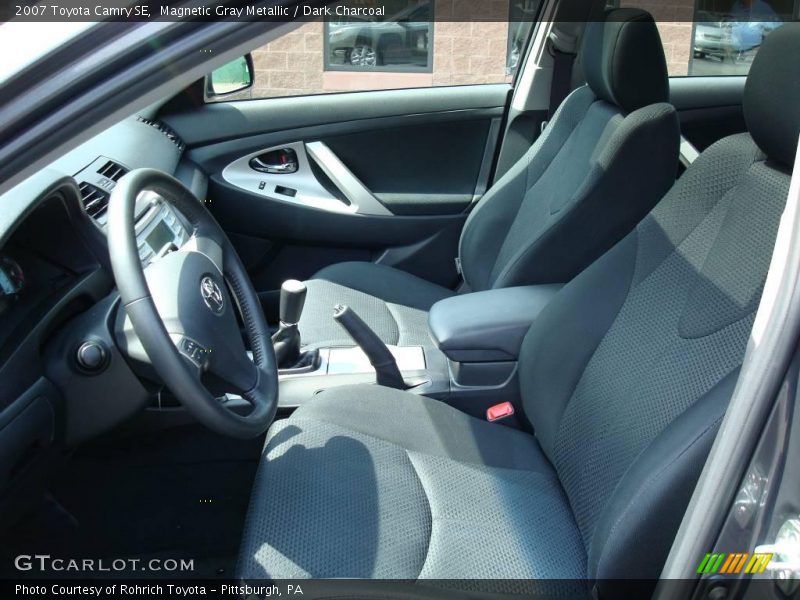 Magnetic Gray Metallic / Dark Charcoal 2007 Toyota Camry SE