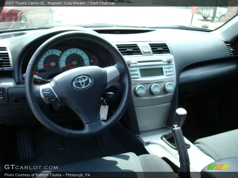 Magnetic Gray Metallic / Dark Charcoal 2007 Toyota Camry SE
