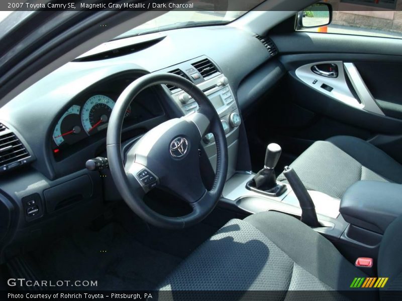 Magnetic Gray Metallic / Dark Charcoal 2007 Toyota Camry SE