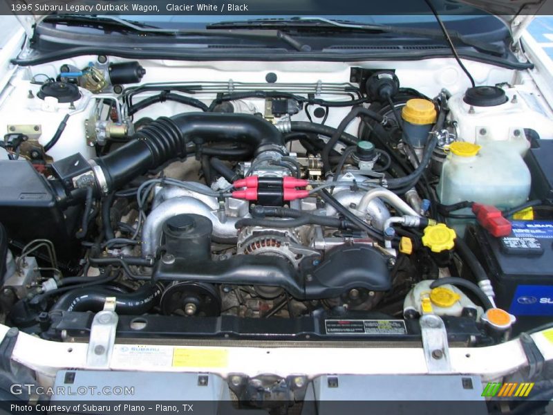 Glacier White / Black 1996 Subaru Legacy Outback Wagon