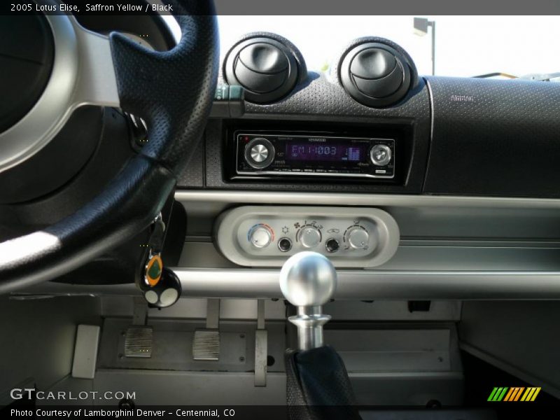 Controls of 2005 Elise 