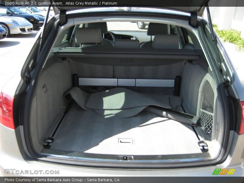 Atlas Grey Metallic / Platinum 2006 Audi A6 3.2 quattro Avant