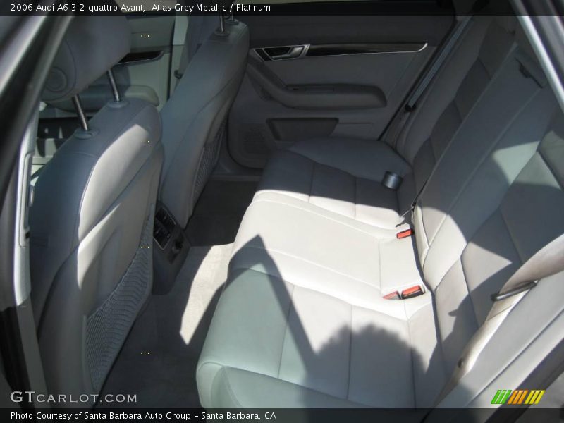 Atlas Grey Metallic / Platinum 2006 Audi A6 3.2 quattro Avant