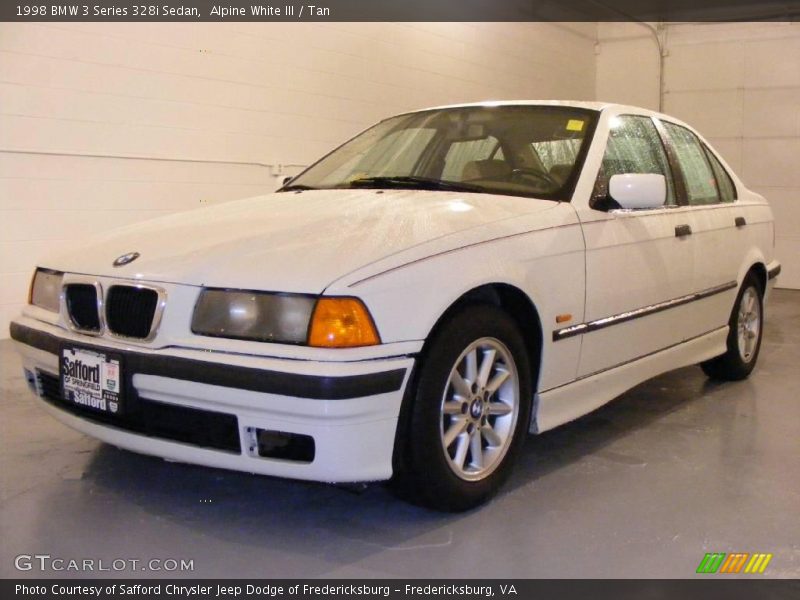 Alpine White III / Tan 1998 BMW 3 Series 328i Sedan