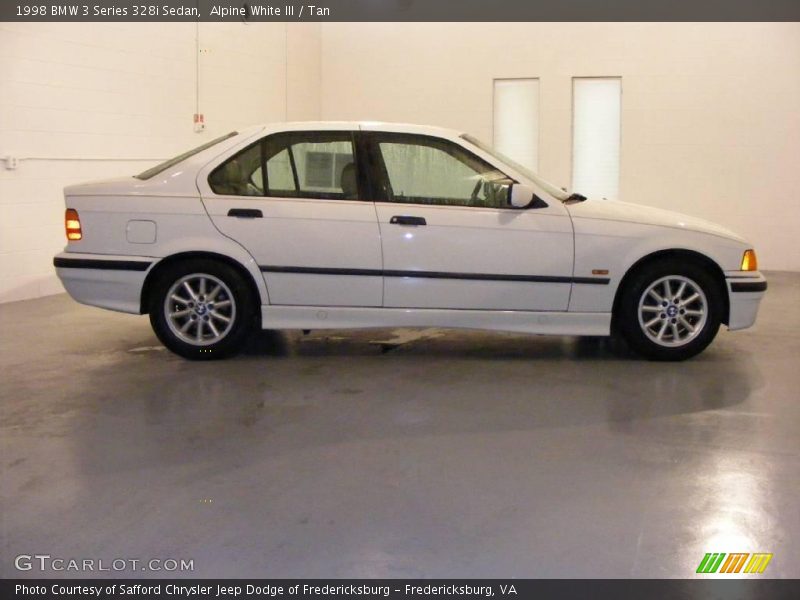 Alpine White III / Tan 1998 BMW 3 Series 328i Sedan