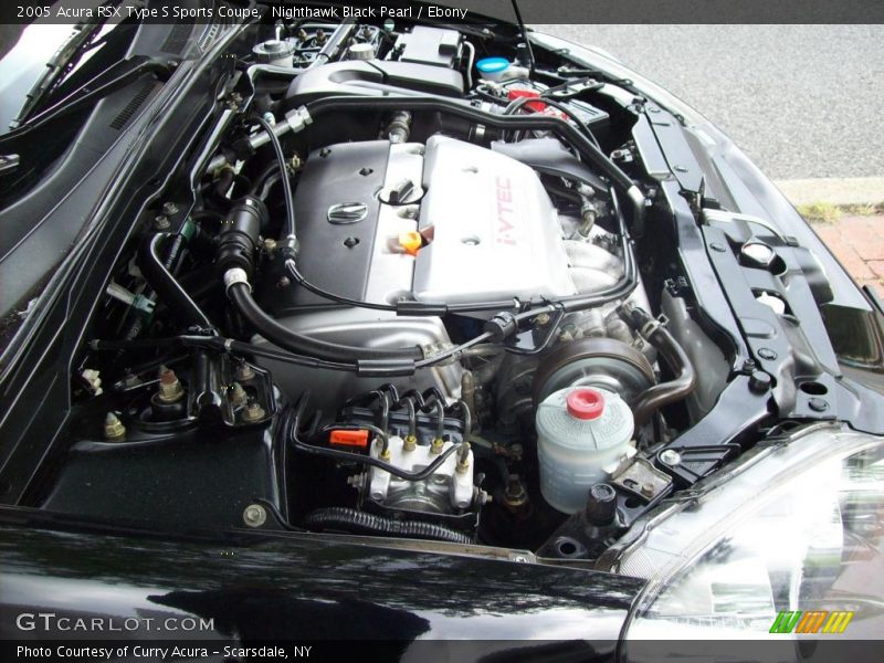 Nighthawk Black Pearl / Ebony 2005 Acura RSX Type S Sports Coupe