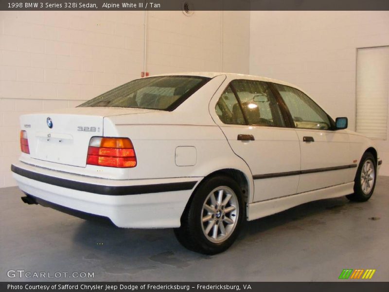 Alpine White III / Tan 1998 BMW 3 Series 328i Sedan