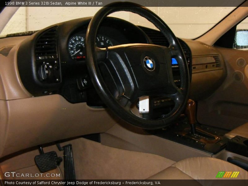 Alpine White III / Tan 1998 BMW 3 Series 328i Sedan