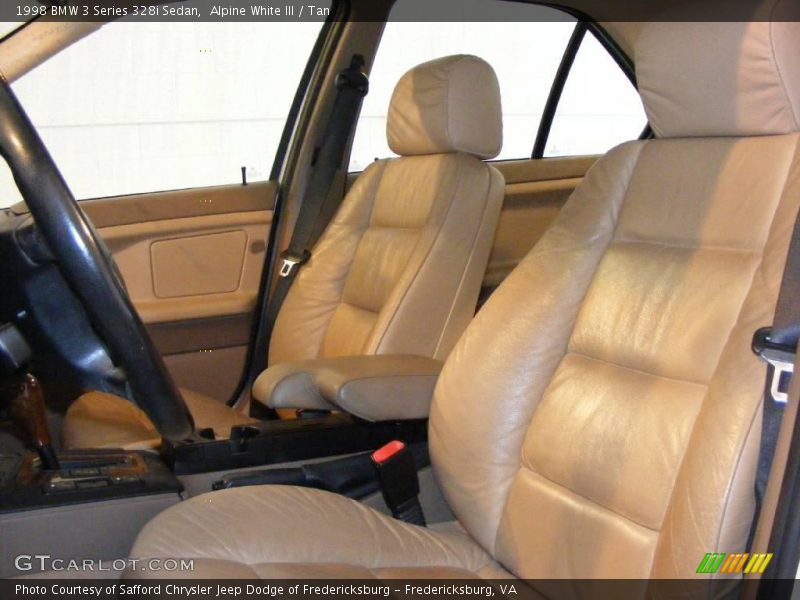 Alpine White III / Tan 1998 BMW 3 Series 328i Sedan