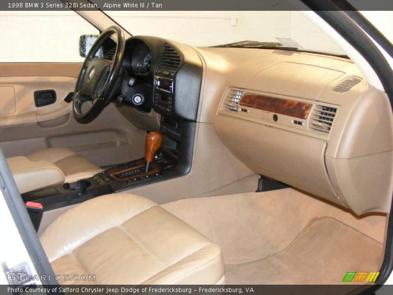 Alpine White III / Tan 1998 BMW 3 Series 328i Sedan