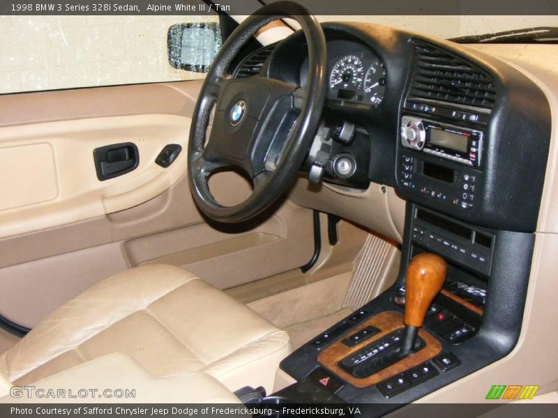 Alpine White III / Tan 1998 BMW 3 Series 328i Sedan
