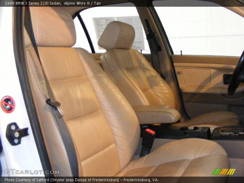 Alpine White III / Tan 1998 BMW 3 Series 328i Sedan