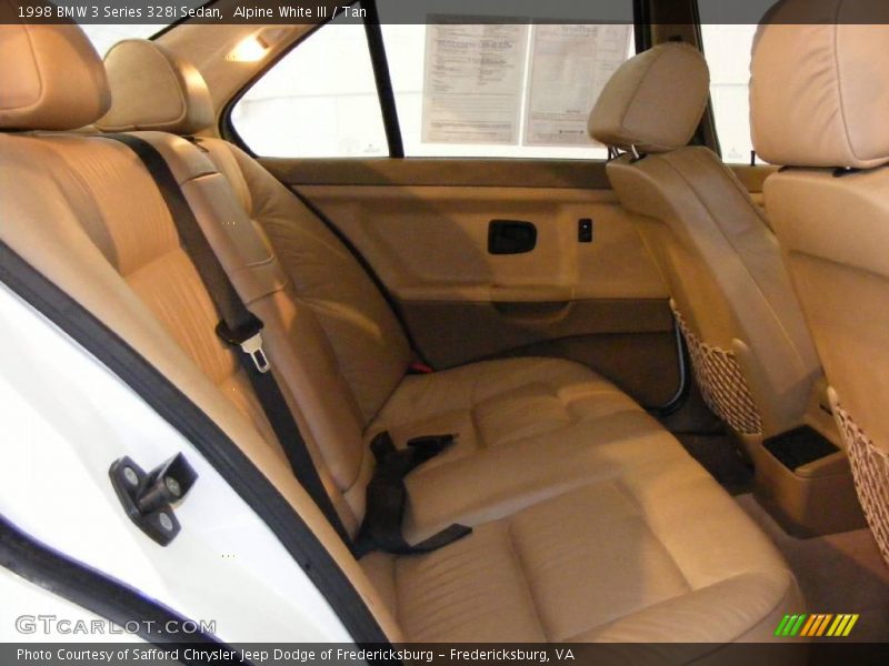 Alpine White III / Tan 1998 BMW 3 Series 328i Sedan