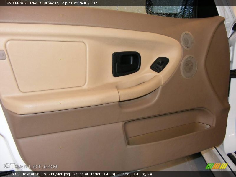 Alpine White III / Tan 1998 BMW 3 Series 328i Sedan