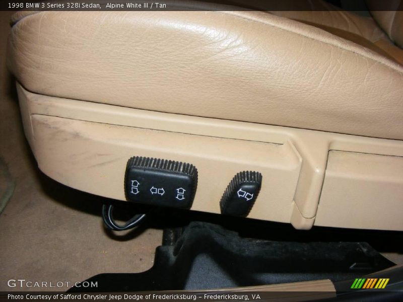 Alpine White III / Tan 1998 BMW 3 Series 328i Sedan