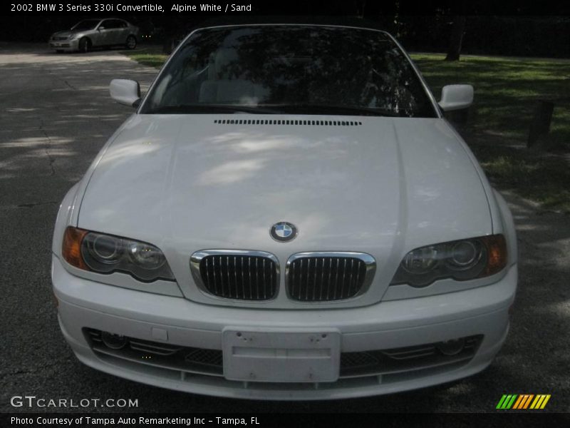 Alpine White / Sand 2002 BMW 3 Series 330i Convertible